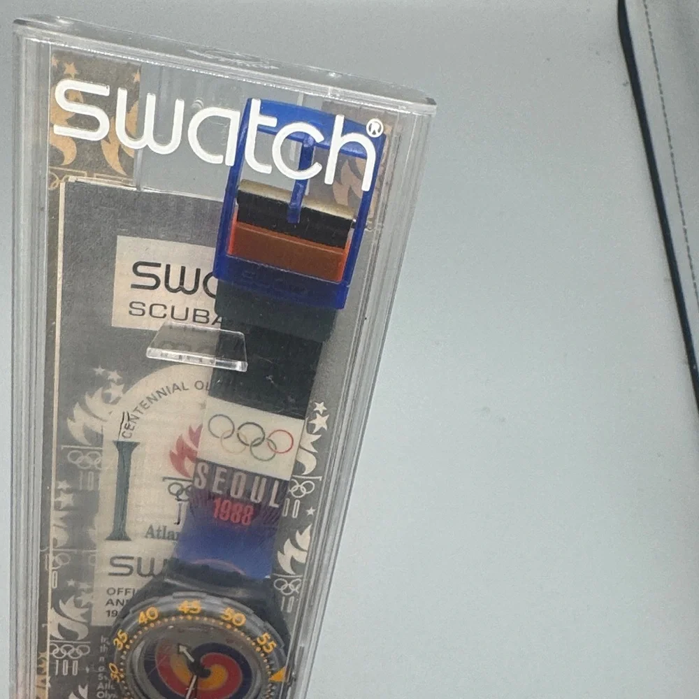 Swatch Seoul 1988 Olympic Scuba SDZ100 Watch – Swiss Made